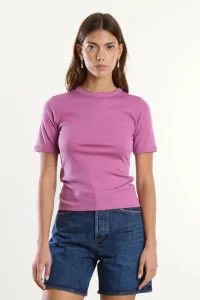 Merino Wool Jersey T-shirt Reuni – Cosmos | Centre Commercial