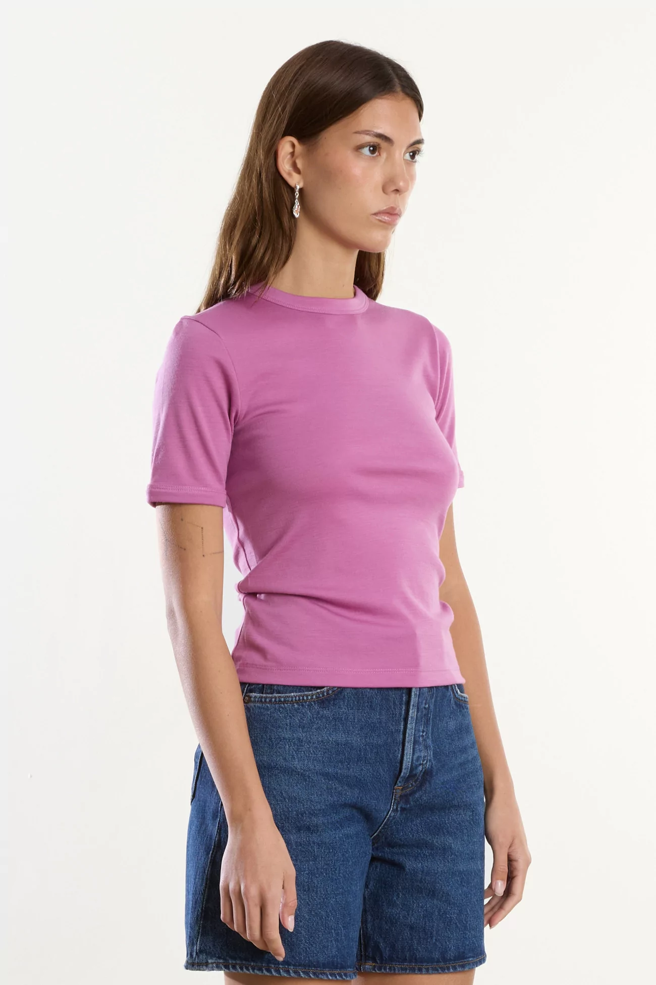 Merino Wool Jersey T-shirt Reuni – Cosmos | Centre Commercial