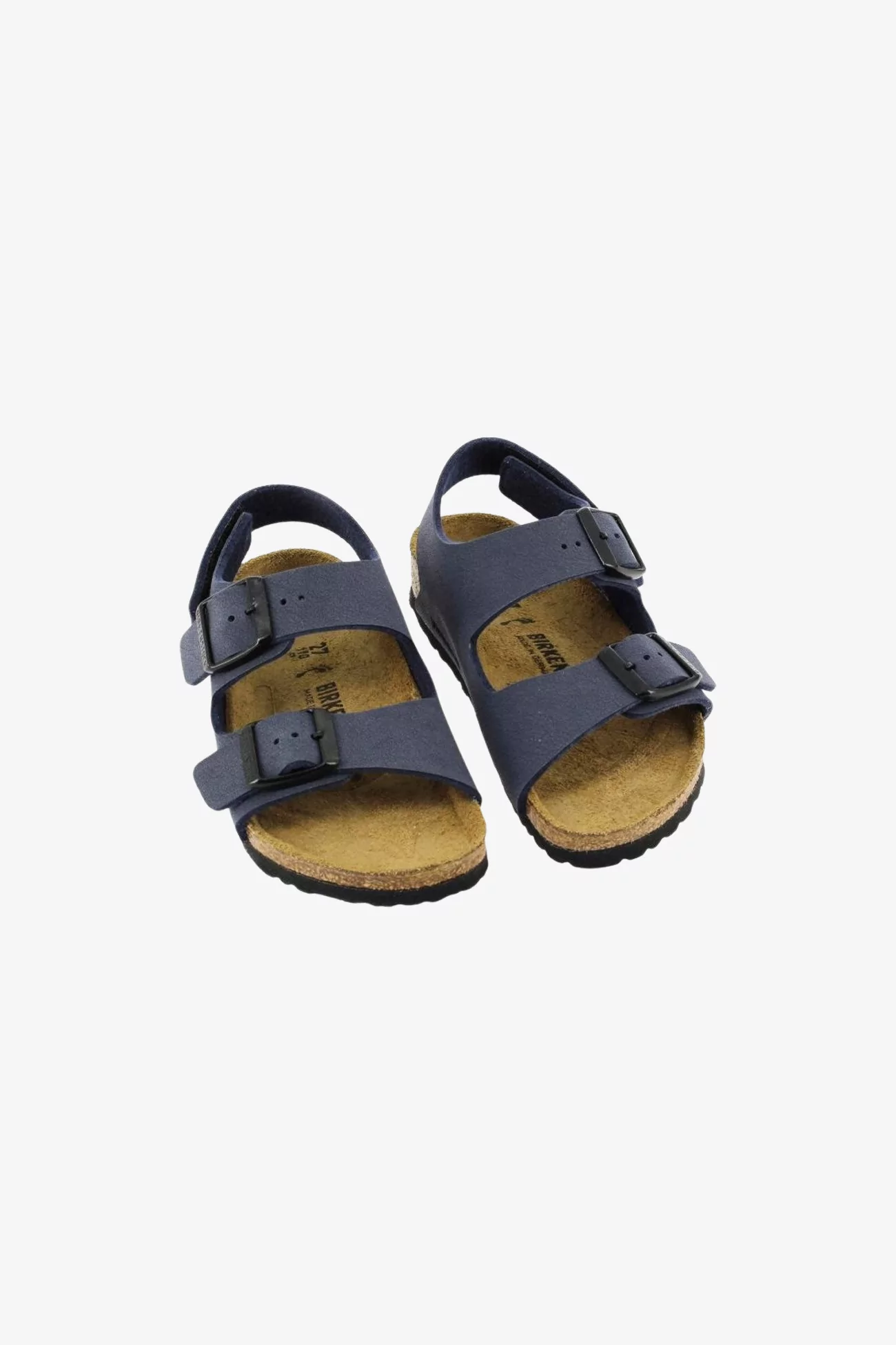 Birkenstock Milano HL Kids Sandals Hook-and-Loop – Navy | Centre Commercial