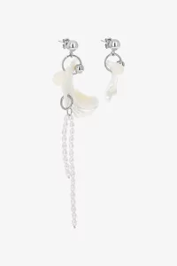 Justine Clenquet Alba Earrings – Palladium | Centre Commercial