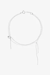 Justine Clenquet Alba Necklace – Palladium | Centre Commercial