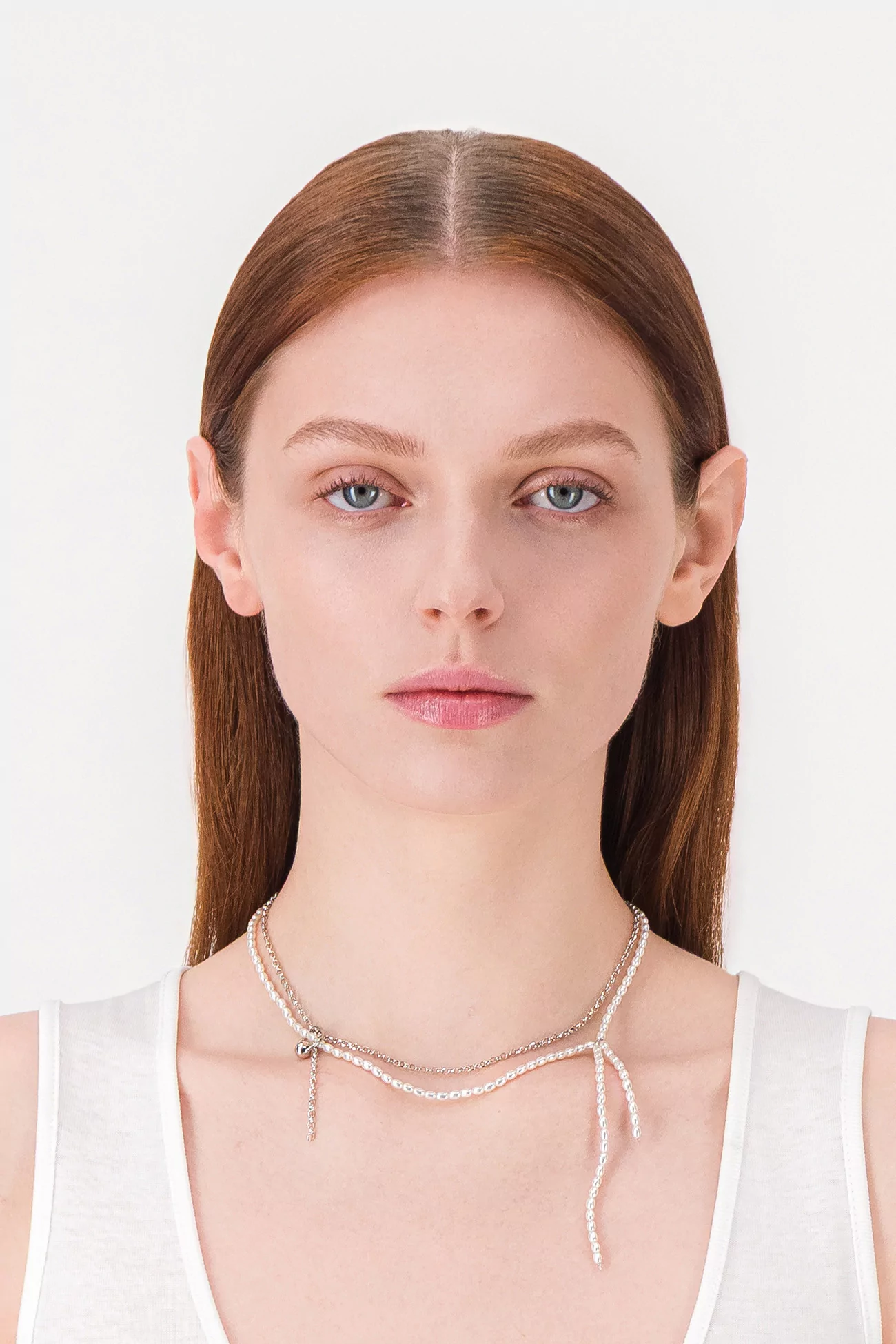 Justine Clenquet Alba Necklace – Palladium | Centre Commercial