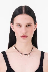 Justine Clenquet Stella Necklace – Black | Centre Commercial
