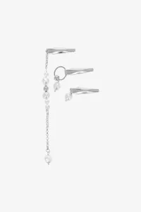 Justine Clenquet Yoko Hair Clip Set – Palladium | Centre Commercial