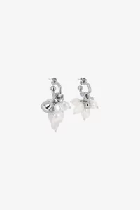 Justine Clenquet Mickey Earrings – Palladium | Centre Commercial