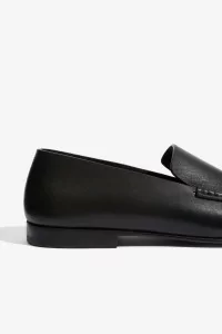 SENA Milana Italian Calfskin Leather Loafer – Black | Centre Commercial
