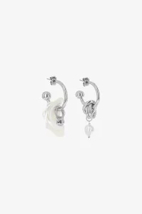 Justine Clenquet Tyler Earrings – Palladium | Centre Commercial