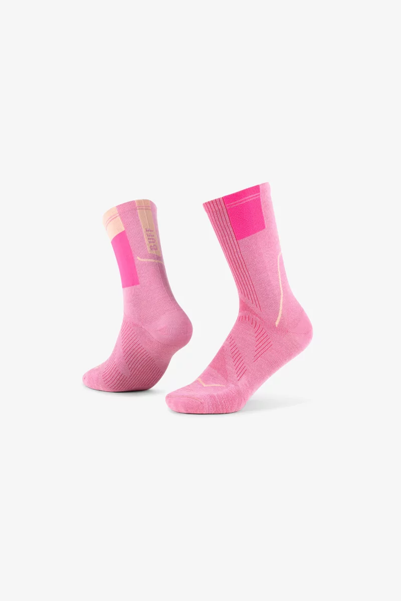 Buff Mid CoolNet Socks – Pink | Centre Commercial