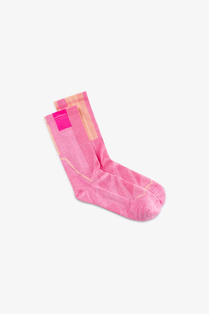 Buff Mid CoolNet Socks – Pink | Centre Commercial