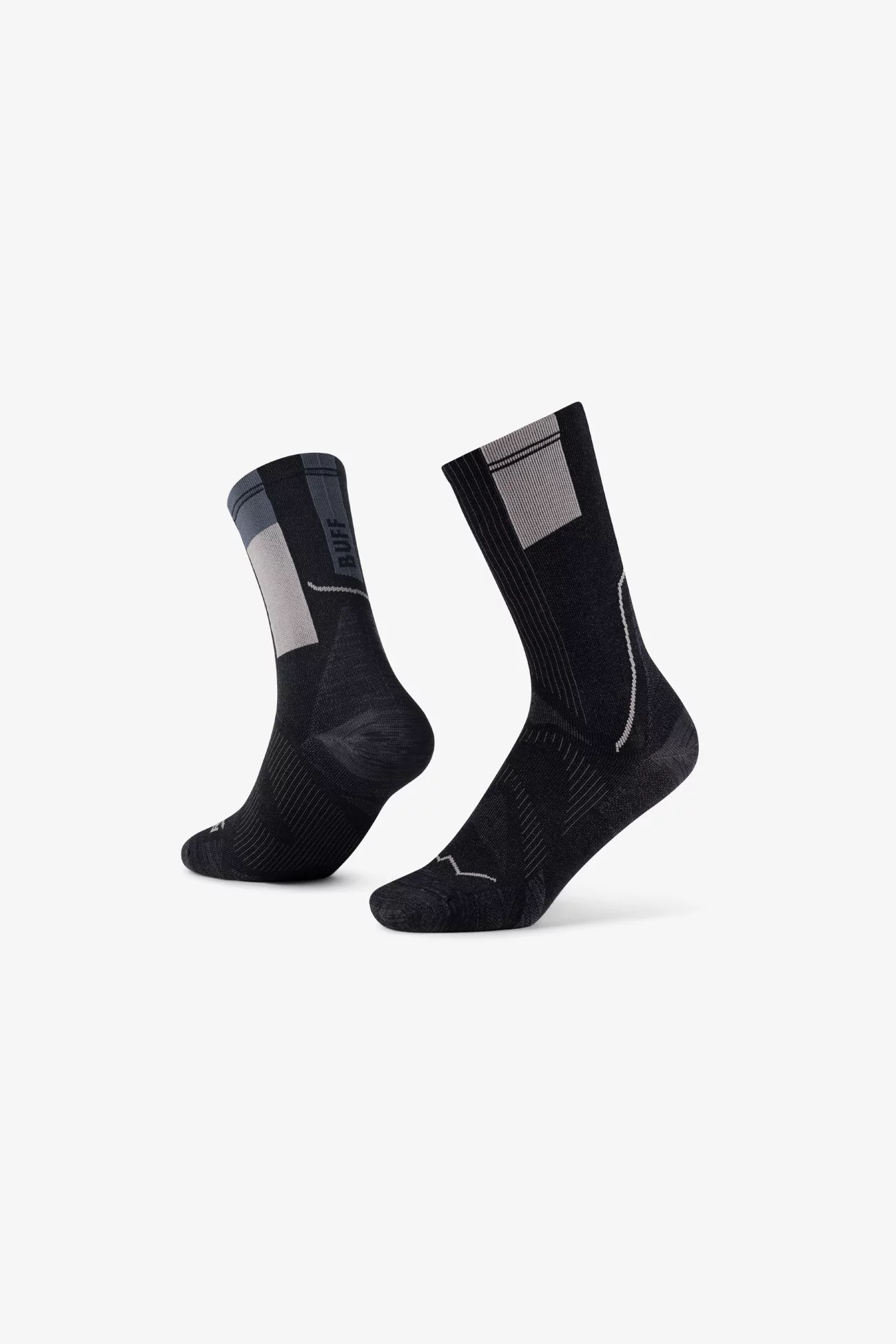 Buff Mid CoolNet Socks – Black | Centre Commercial