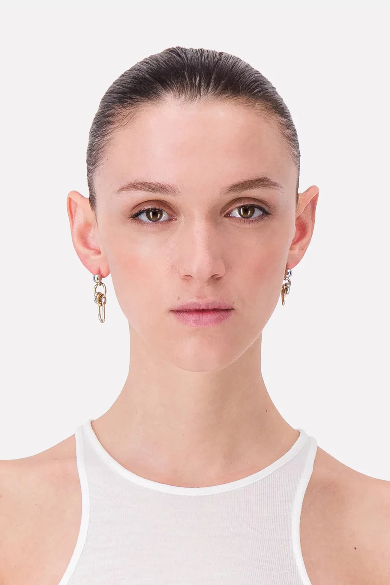 Justine Clenquet Scott Earrings – Gold/Palladium | Centre Commercial