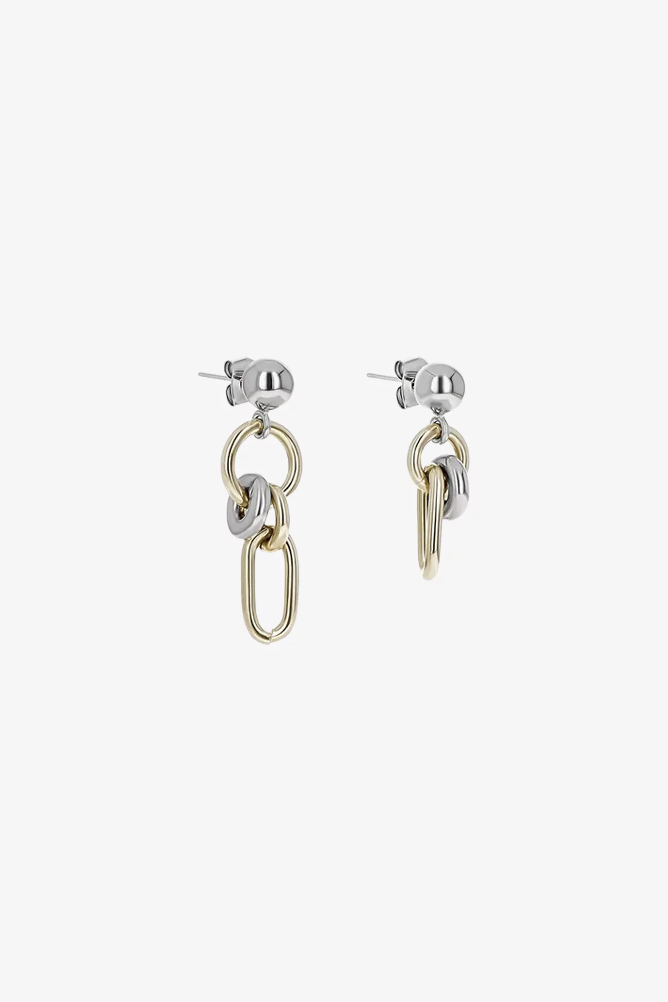 Justine Clenquet Scott Earrings – Gold/Palladium | Centre Commercial