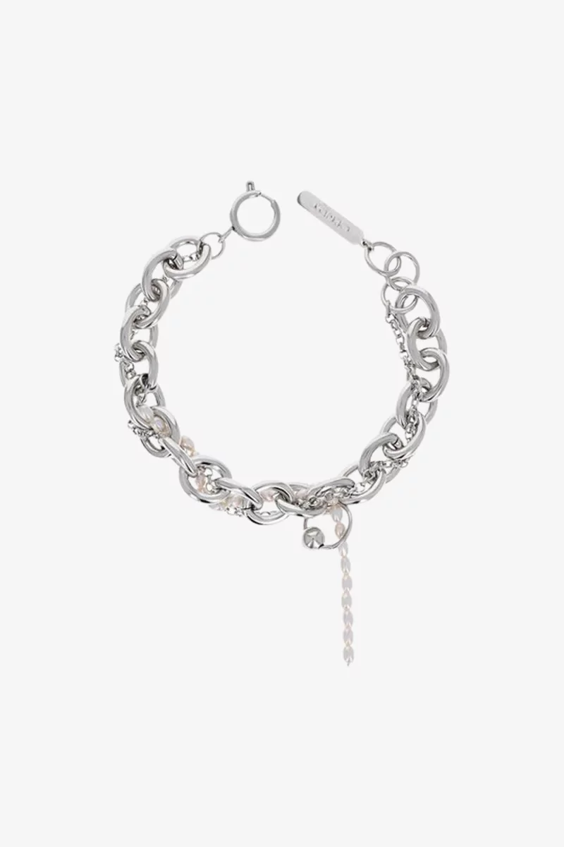 Justine Clenquet Salem Bracelet – Palladium | Centre Commercial