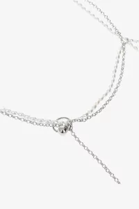 Justine Clenquet Alba Necklace – Palladium | Centre Commercial