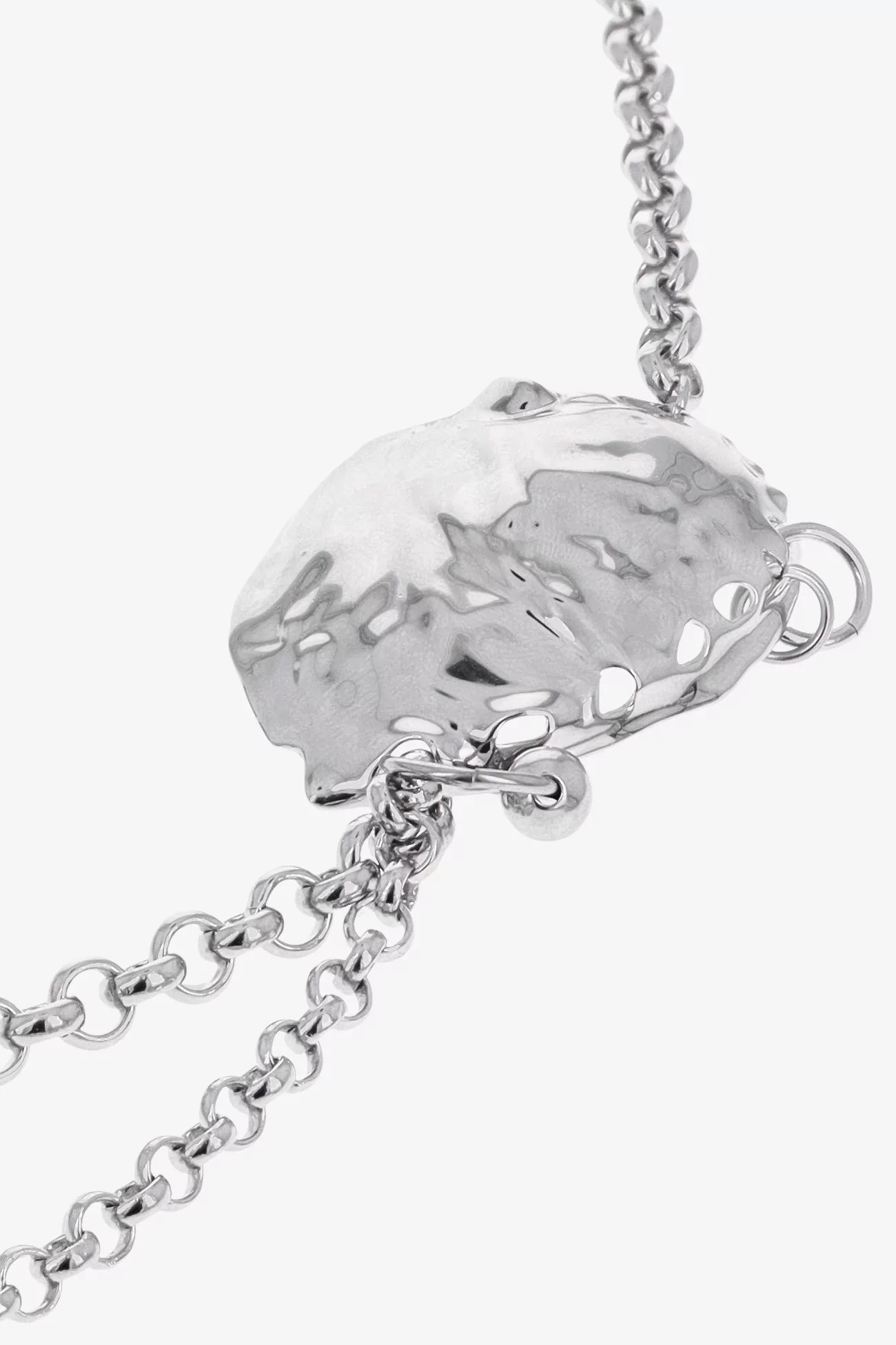 Justine Clenquet Lucia Necklace – Palladium | Centre Commercial