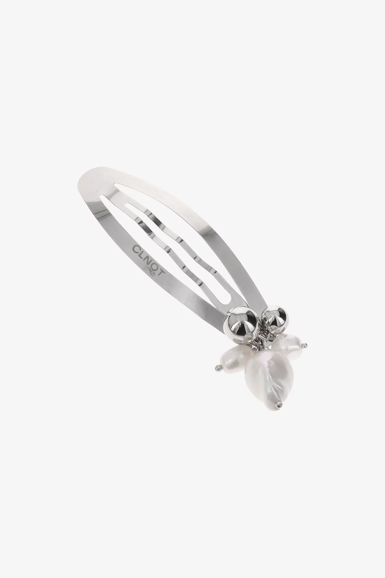 Justine Clenquet Mickey Hair Clip – Palladium | Centre Commercial