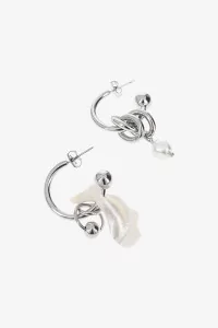 Justine Clenquet Tyler Earrings – Palladium | Centre Commercial