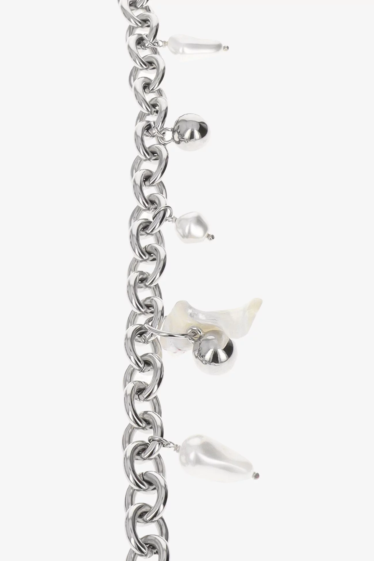 Justine Clenquet Tyler Necklace – Palladium | Centre Commercial