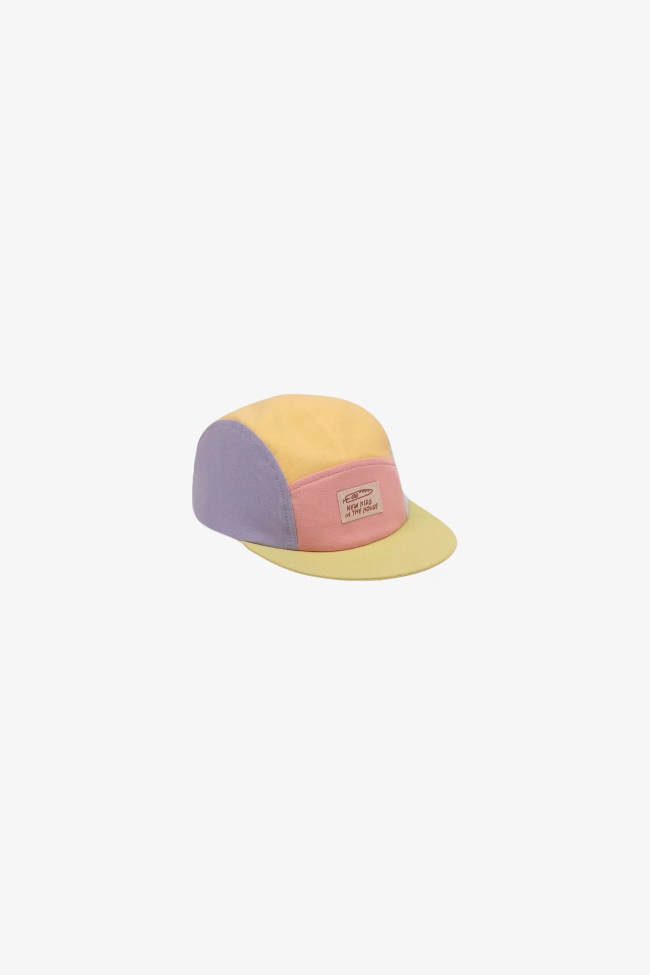 Kids Calvin Cap Organic & Upcycled Cotton – Pastel Multi | Centre Commercial