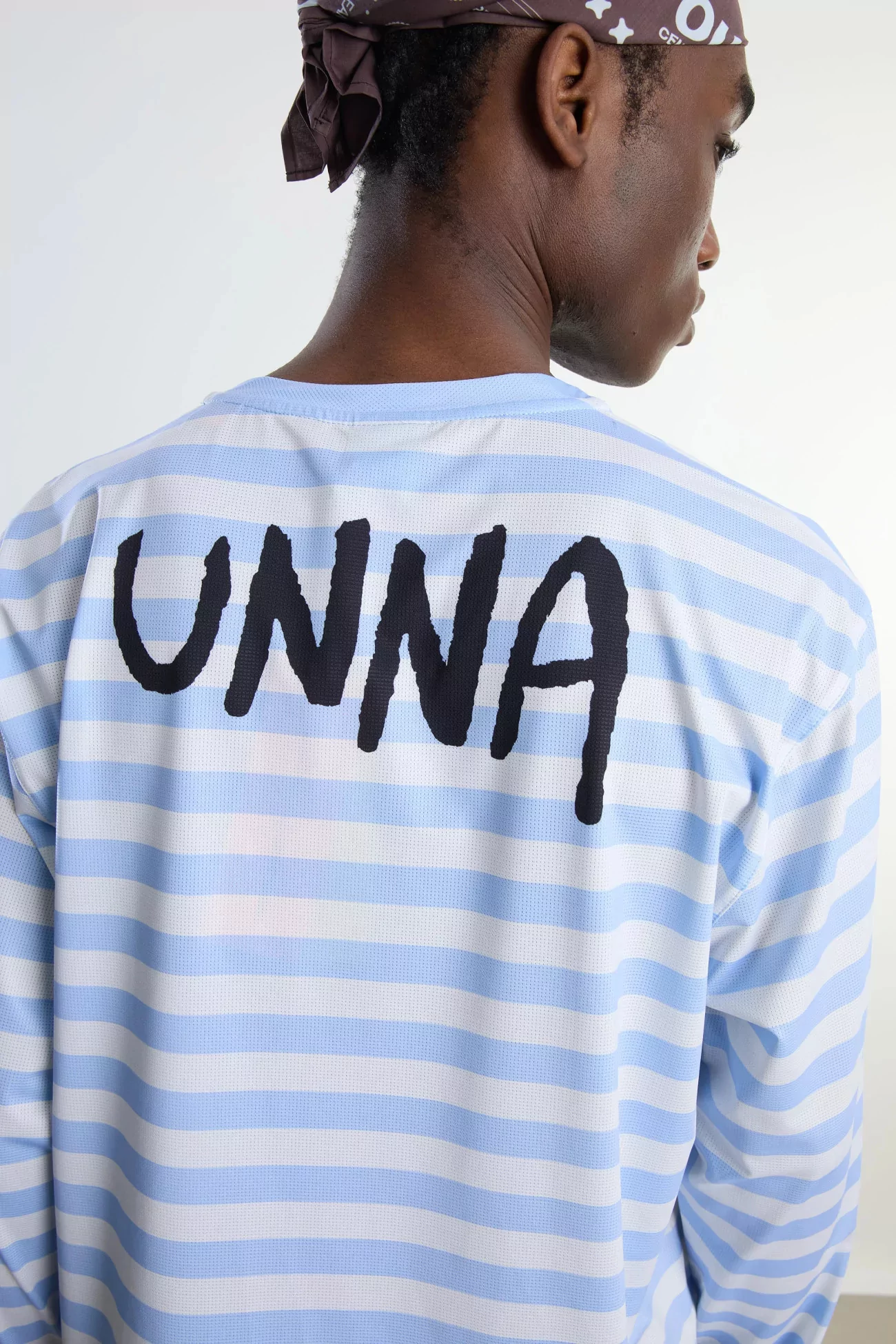 Unna Striped LS Running Long Sleeve T-Shirt – Baby Blue | Centre Commercial