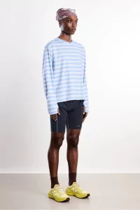 Unna Striped LS Running Long Sleeve T-Shirt – Baby Blue | Centre Commercial