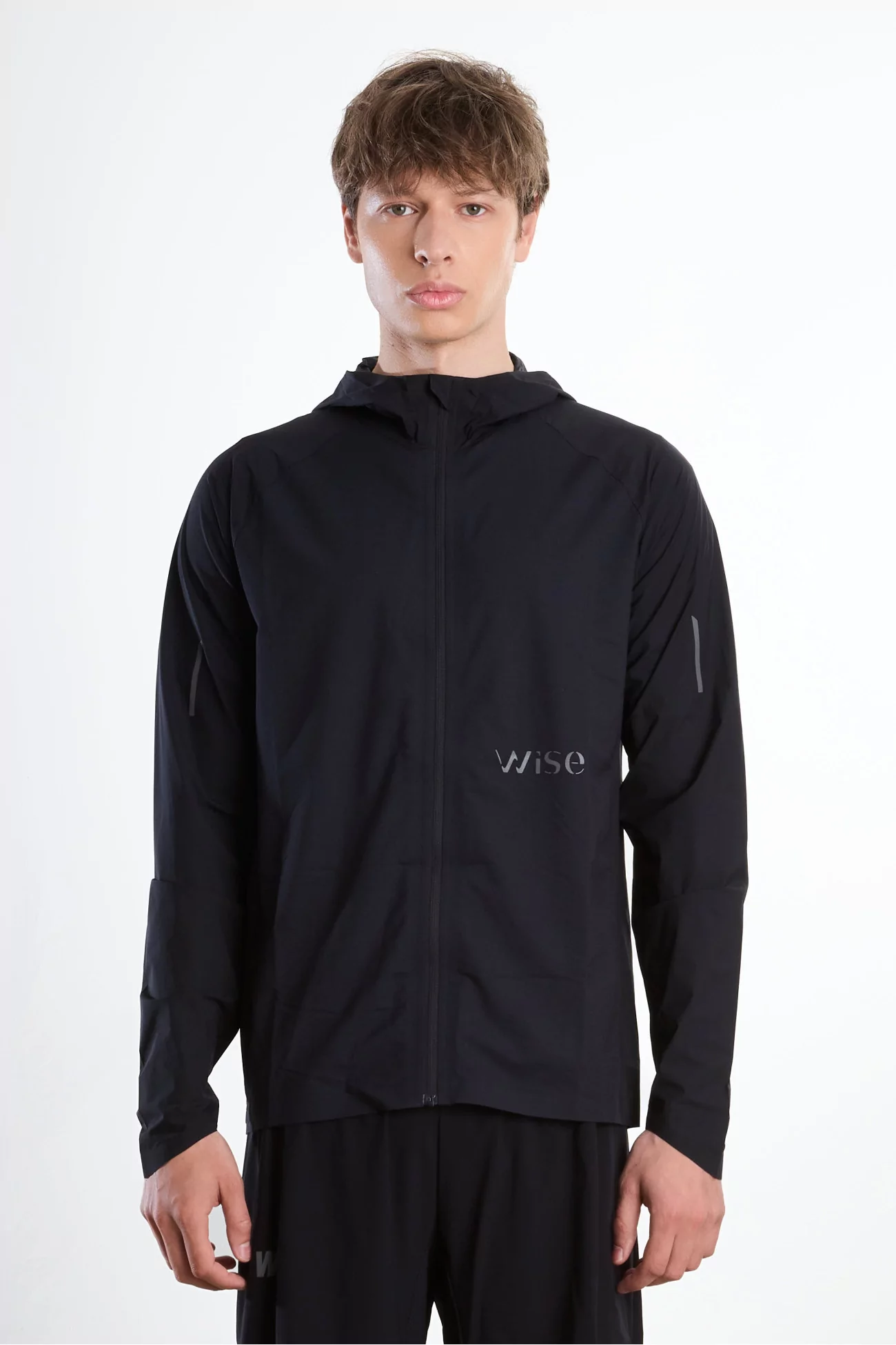 Wise NanoShell 160g Merino Trail Jacket – Black | Centre Commercial