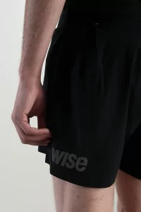 Wise 011 Ultra-Light 54 g Trail Running Short – Black | Centre Commercial