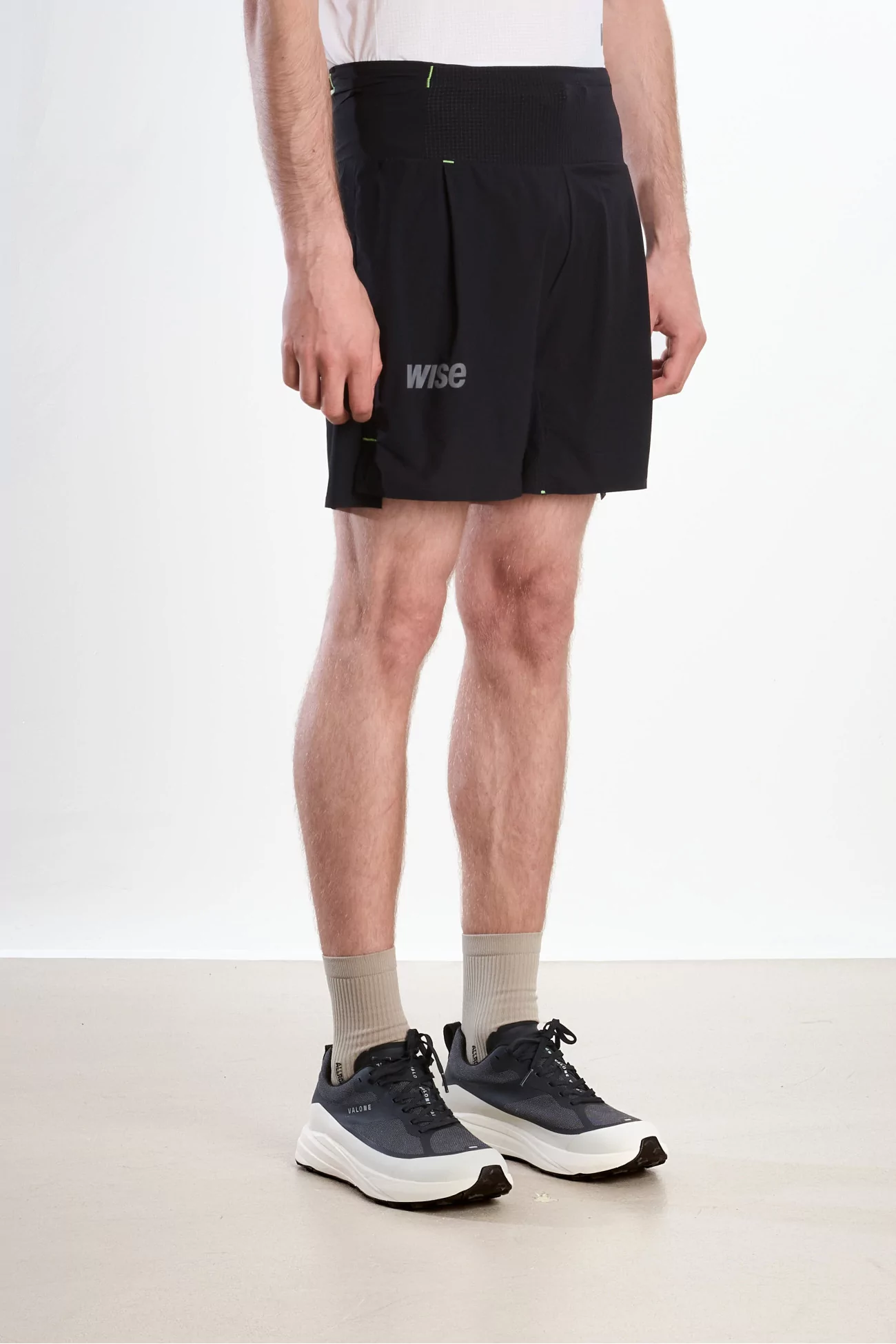 Wise 522 Trail Running Short with Boxer – Black | Centre Commercial