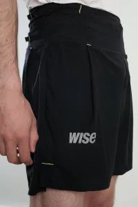 Wise 522 Trail Running Short with Boxer – Black | Centre Commercial