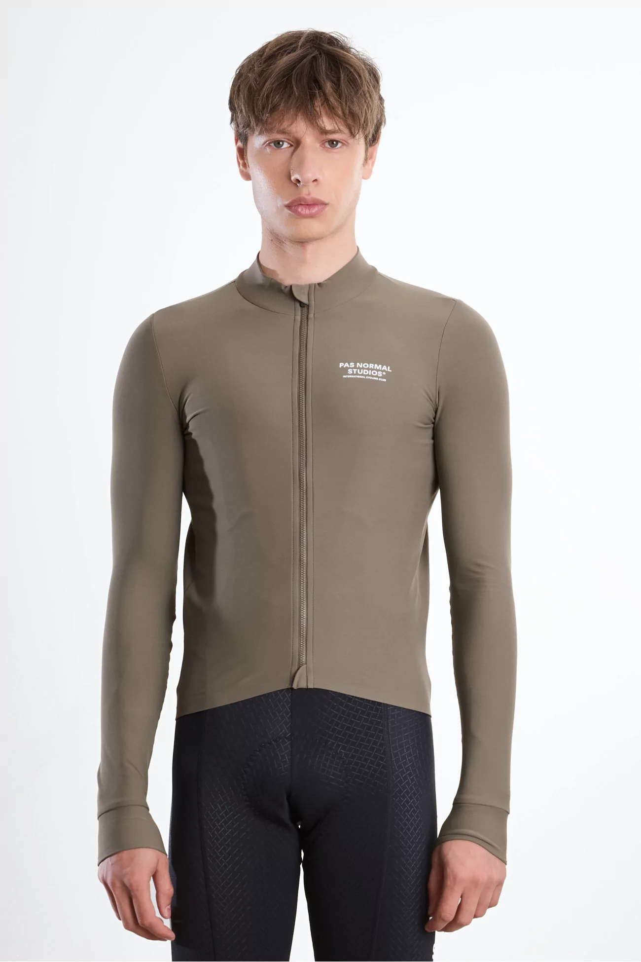 Mechanism Long Sleeve Cycling Jersey – Mud | Centre Commercial