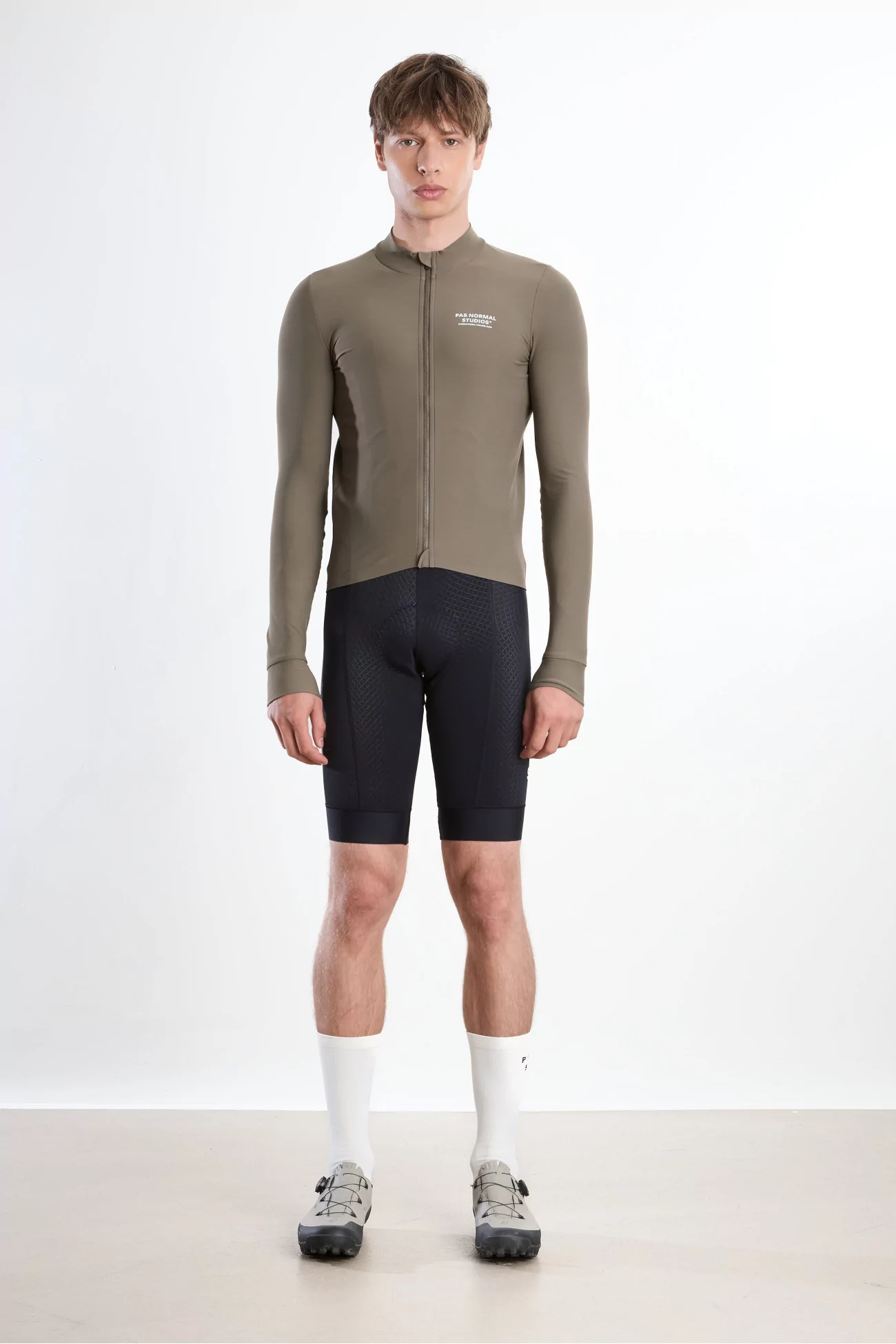 Mechanism Long Sleeve Cycling Jersey – Mud | Centre Commercial