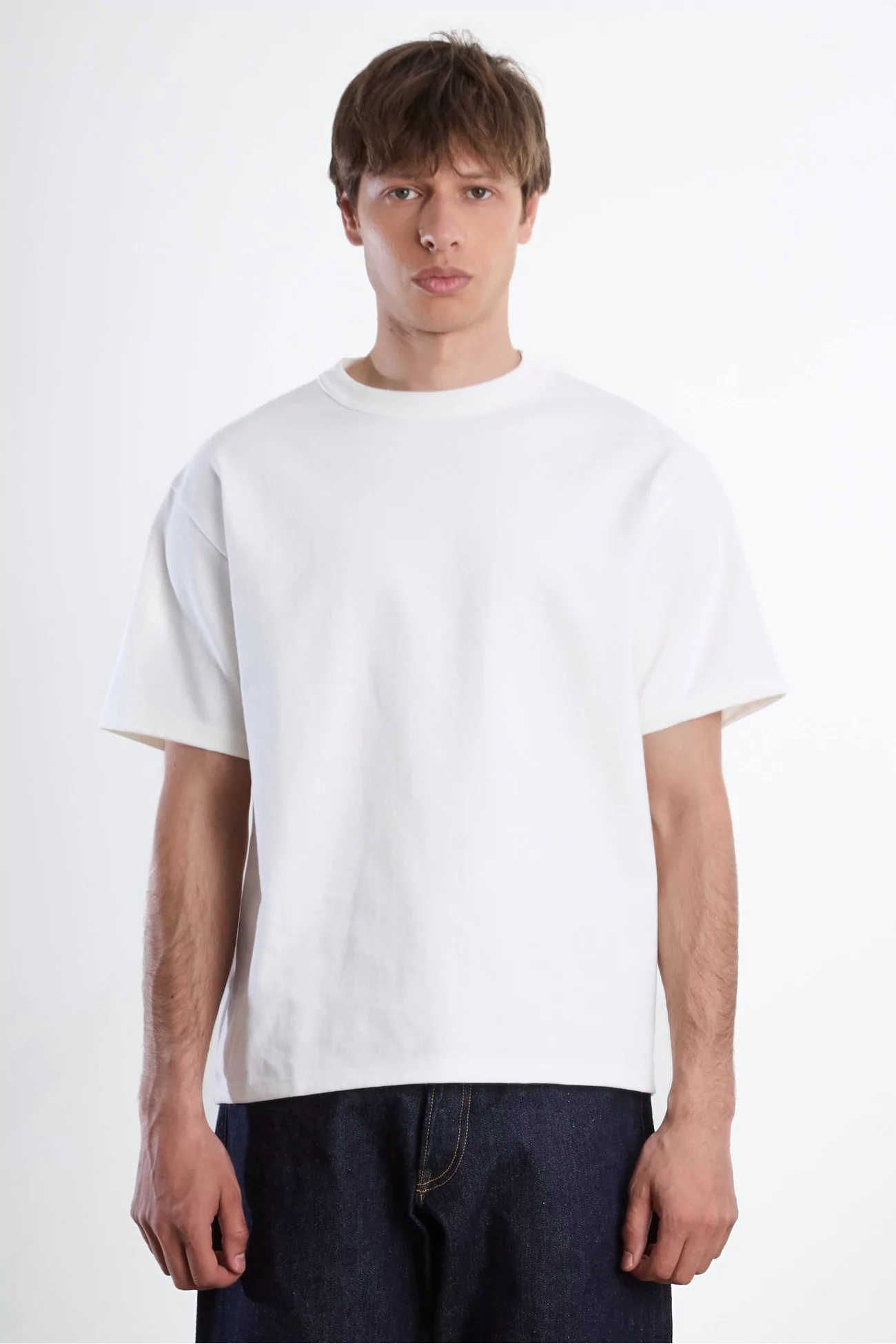 Big John Magnum Weight Tee – White | Centre Commercial
