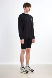 Performance Long Sleeve Running T-shirt Men – Black | Centre Commercial