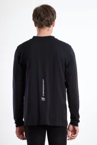 Performance Long Sleeve Running T-shirt Men – Black | Centre Commercial