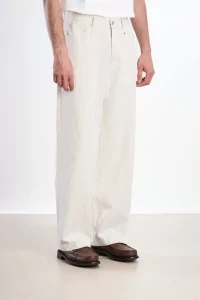 Ernie Palo Cotton Linen Trousers – Ivory | Centre Commercial