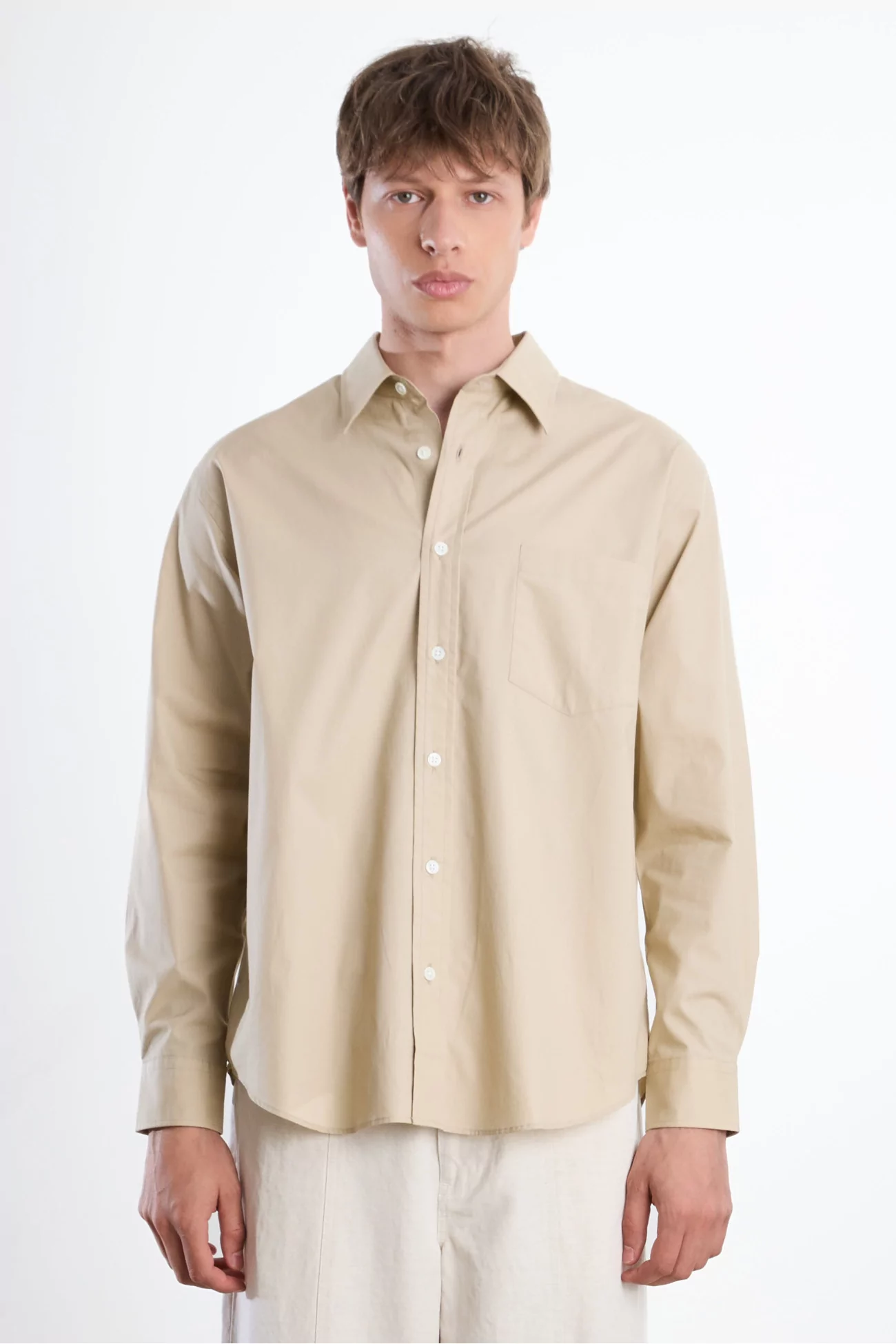 Ernie Palo Standard Shirt – Beige | Centre Commercial