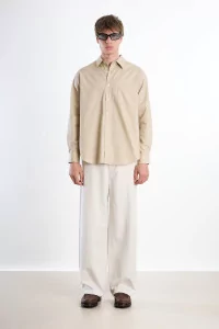Ernie Palo Standard Shirt – Beige | Centre Commercial