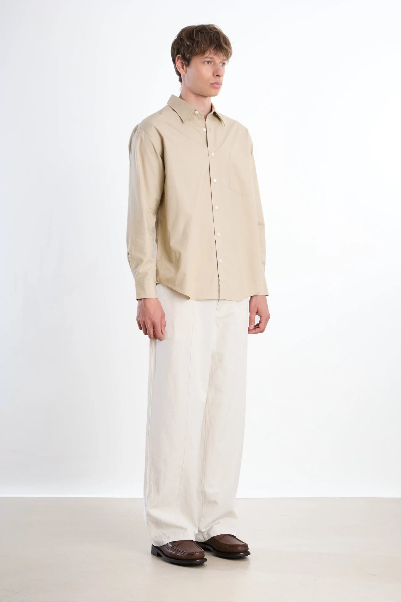 Ernie Palo Standard Shirt – Beige | Centre Commercial