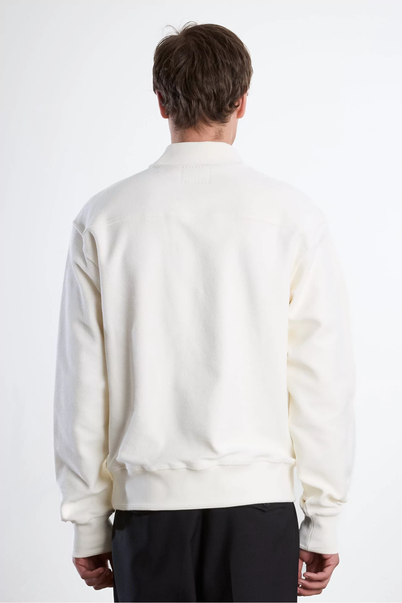 Museum Garments Reversed Polo Sweatshirt – Natural | Centre Commercial