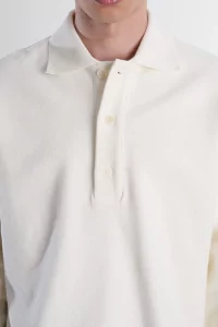 Museum Garments Reversed Polo Sweatshirt – Natural | Centre Commercial