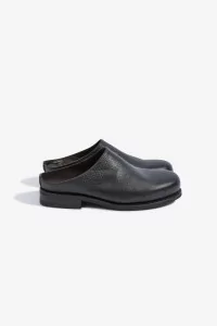 Men's Leather Artist Slip On An Irrational Element – Black | Centre Commercial
