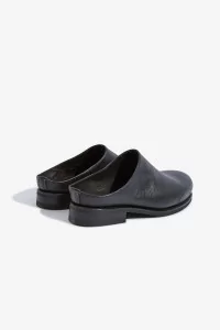 Men's Leather Artist Slip On An Irrational Element – Black | Centre Commercial