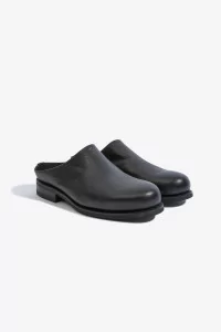 Men's Leather Artist Slip On An Irrational Element – Black | Centre Commercial