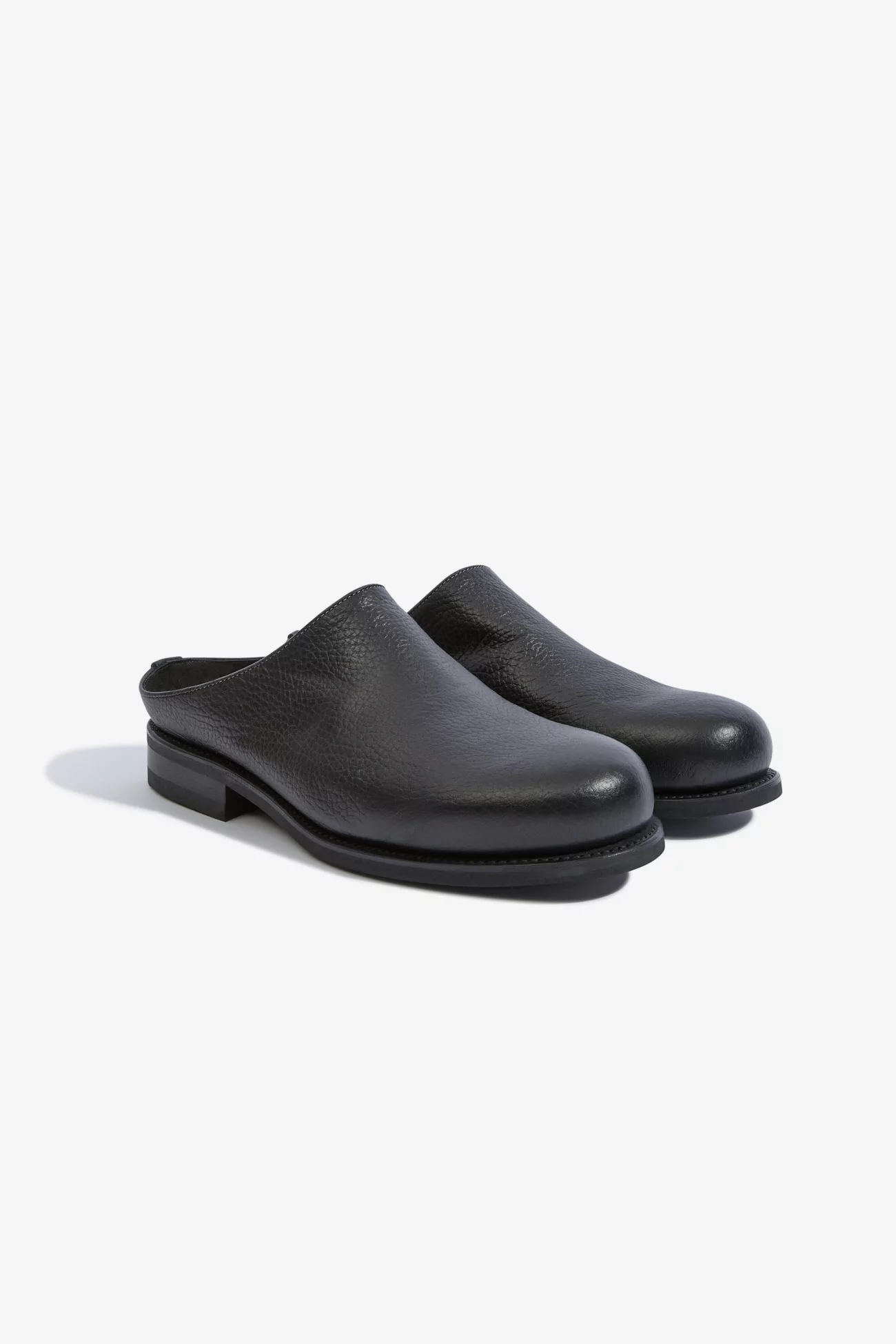 Men's Leather Artist Slip On An Irrational Element – Black | Centre Commercial