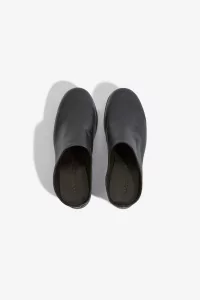 Men's Leather Artist Slip On An Irrational Element – Black | Centre Commercial