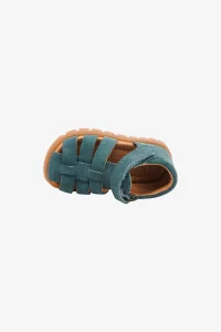 Bisgaard Beka S Kids Leather Sandals – Sky | Centre Commercial