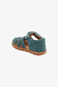 Bisgaard Beka S Kids Leather Sandals – Sky | Centre Commercial