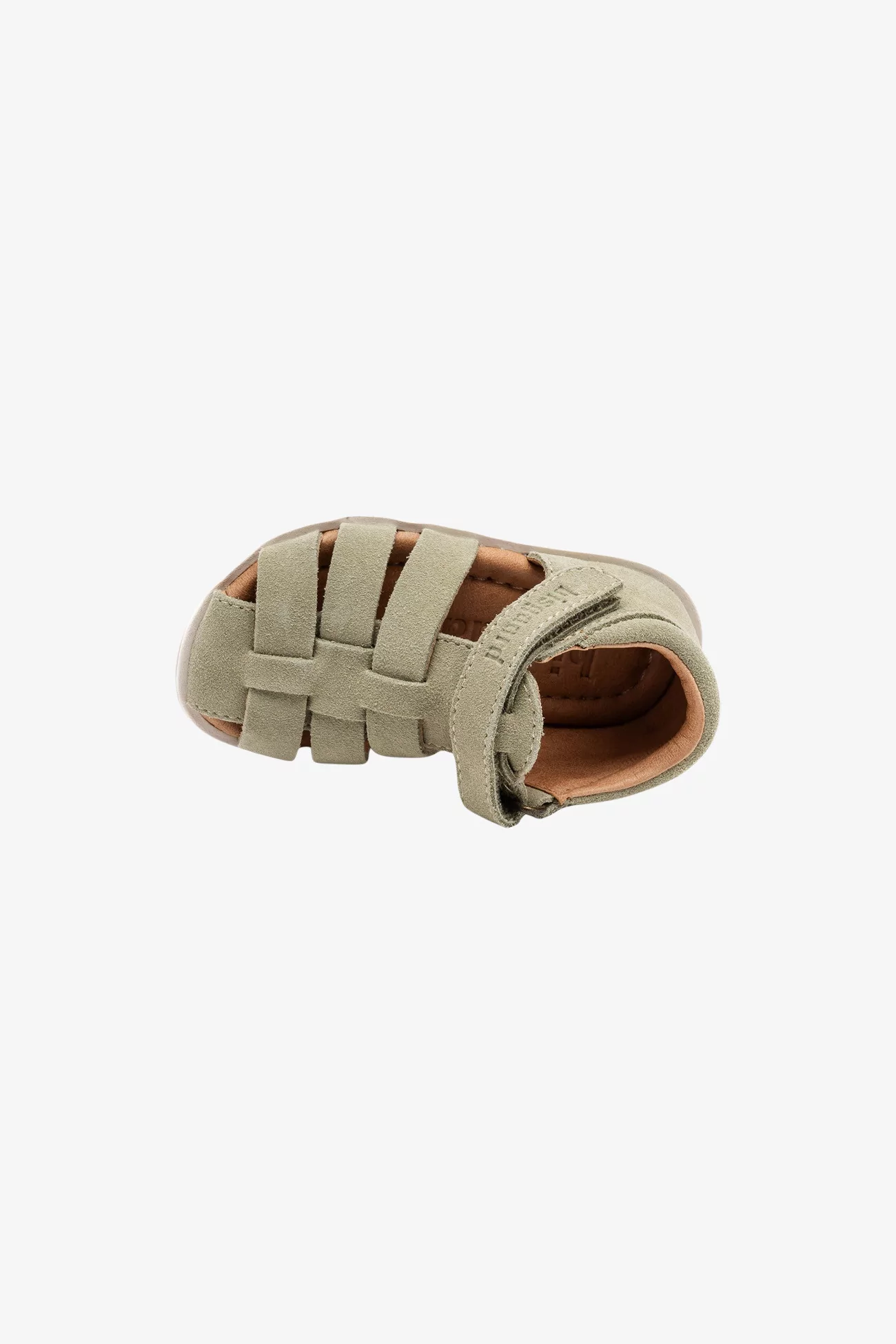 Bisgaard Beka S Kids Leather Sandals – Sage | Centre Commercial