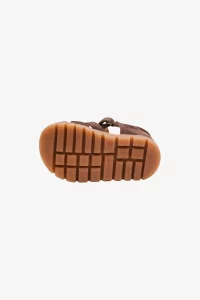 Bisgaard Beka S Kids Leather Sandals – Cacao | Centre Commercial