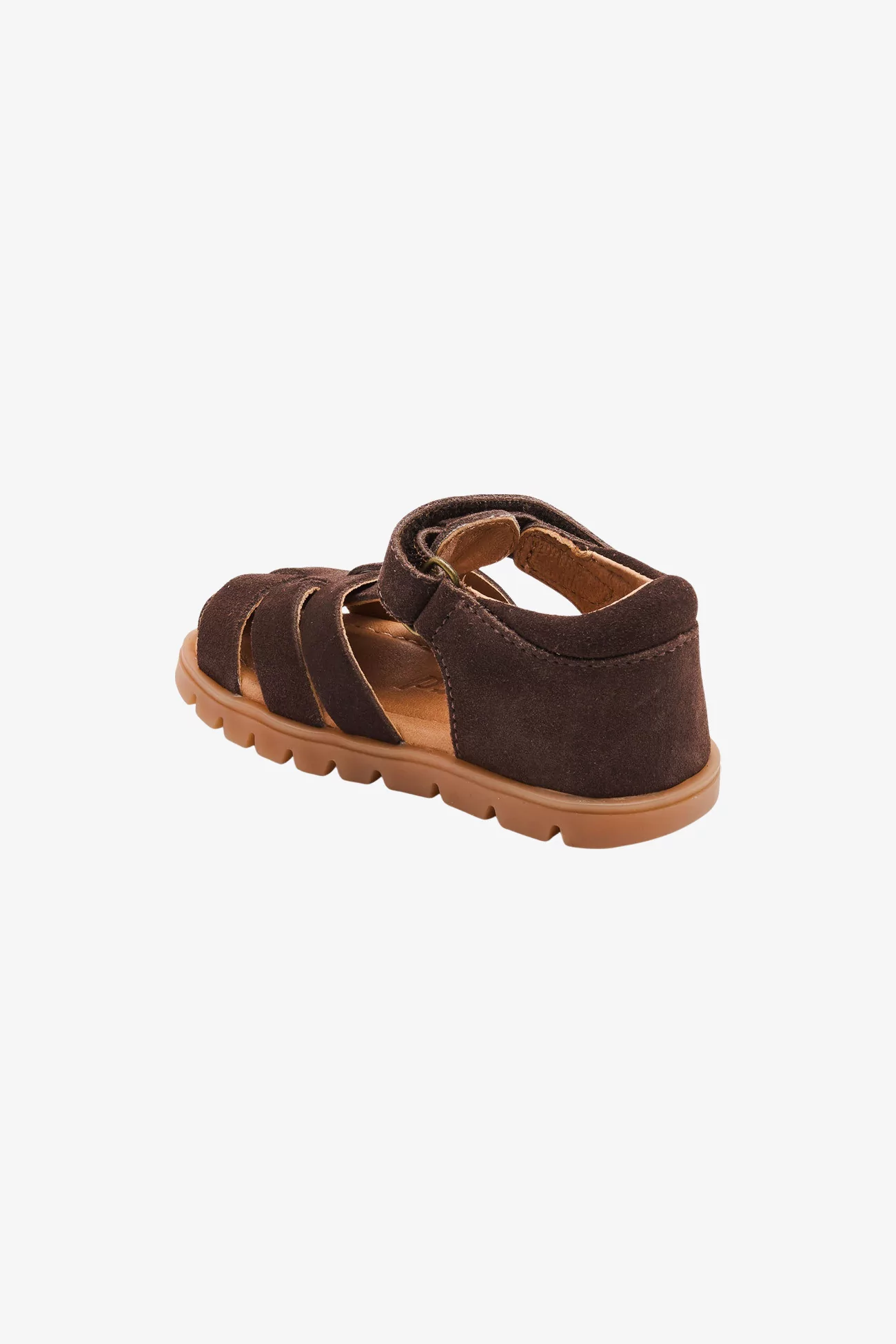 Bisgaard Beka S Kids Leather Sandals – Cacao | Centre Commercial